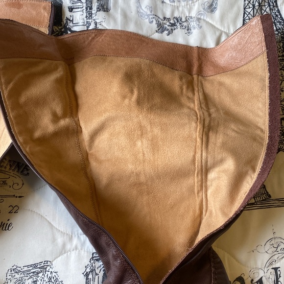 Corso Como Brown Leather handmade in Brazil boots - Picture 7 of 10